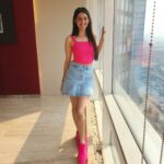 Alice Kaushik Instagram - Can I go where you go? Can we always be this close Forever and ever Take me out and take me home You're my my my my my my lover 💗💗🧿🧿 #BirthdayLunchWithMyHuman 🎂😘 Westin hotel...Goregaon(east)