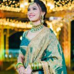 Alisha Prajapati Instagram - the day my bestie married her bestie 🫶🏻 | 14.12.2022 🧷 Look Deets Lehenga @jiviva_ Jewellery @mansi.jewels MUAH @ar_makeupofficial Nails by @daisynailstudio Shot by @karanghodapictures
