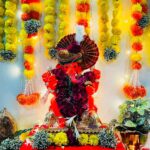 Alisha Prajapati Instagram – Cherish the moments, seek the blessings, and say, ‘गणपति बप्पा मोरया’ 🙌🌹