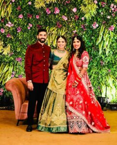 Alisha Prajapati Instagram - Congratulations beautiful! ♥️ 14.12.2022 | Here’s to the new beginning of your life, a never ending love story. Be happy in every moment, soak it all in, the best is yet to come! 
As i said, @romil0892 take care of her, she’s our pride and love, which we’ve given you. 

It was an absolute honor to be by your side @meghakarnani, wishing you both a beautiful life ahead filled with love, happiness and wonderful memories.

Yours,
Ali 🫶🏻