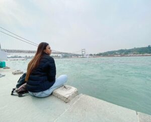 Alisha Prajapati Instagram - When you start living the small moments,
That’s when you really know you’re living!
The smell of tea in the morning,
The different colors of the sunset,
The big moments are great when they come but damn those small moments!! 
Those are the ones that truly makes life worth living! 🤍 

The little things, the little moments, They aren’t really little! 🌸  #throwback #littlethingsmatter #makesmehappy