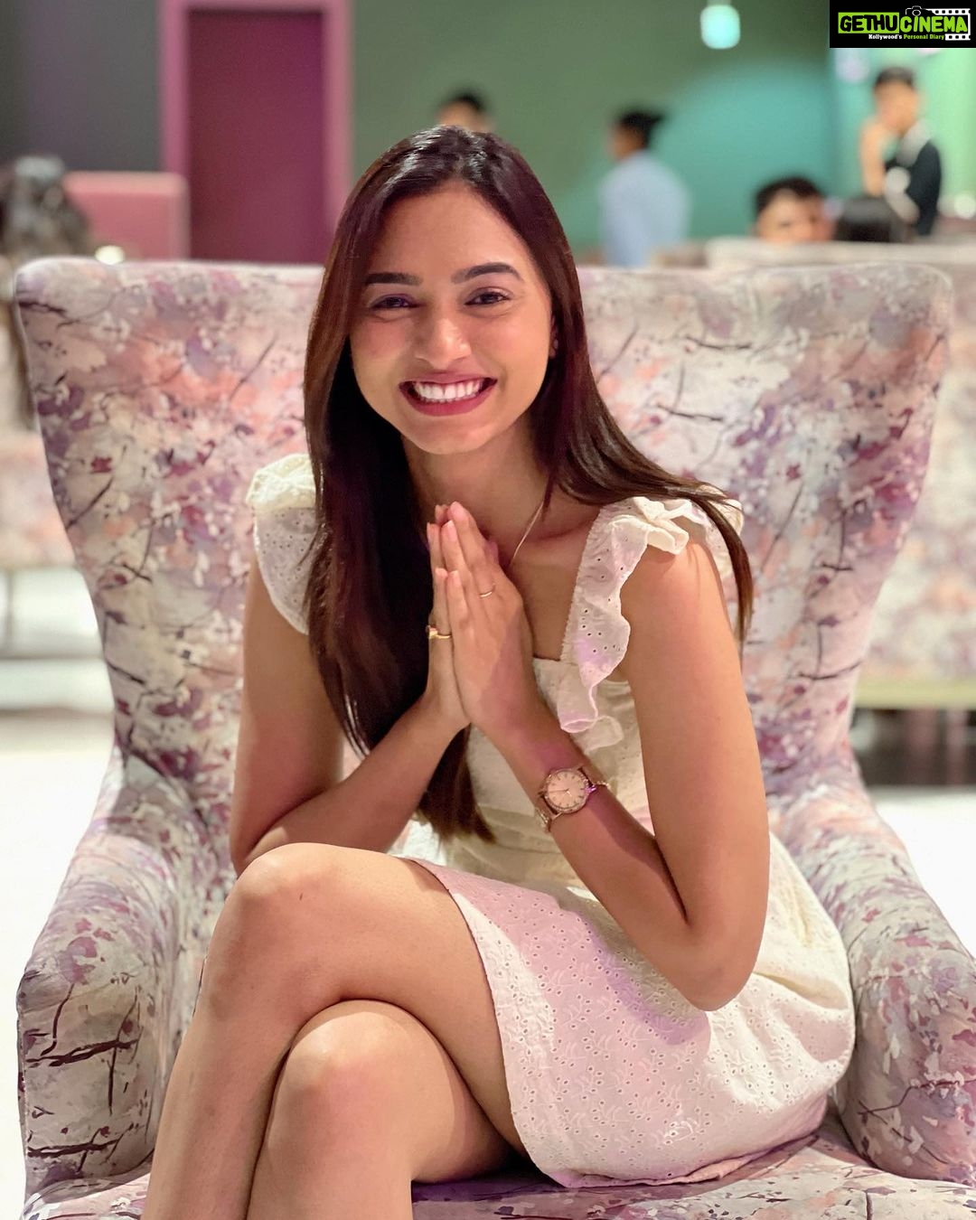 Alisha Prajapati Instagram - My heart overflows with gratitude. I want to express my heartfelt thanks to each and every one of you for the incredibly thoughtful gestures on my birthday. Your calls, texts, and well-wishes were like a ray of sunshine, brightening my day even with a fever and cold. I apologize if I couldn't answer your calls or respond to messages promptly. Rest assured, I will personally reach out to each of you as soon as I am back on my feet and feeling better. Once again, from the bottom of my heart, thank you! Your kindness and compassion have meant the world to me. š«¶š»