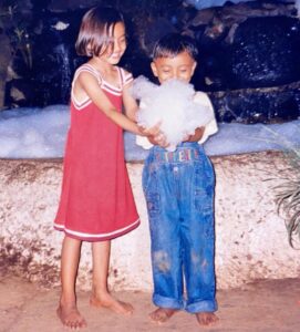 Alisha Prajapati Instagram - To the most annoying yet loving being of my life, my baby brother. Happy birthday Ridhamdi @ridham_prajapati ♥️✨ Stay calm, peaceful and loving as you’re come what may. I am proud of you.😚