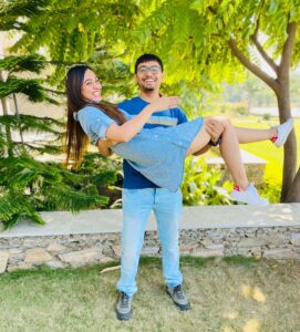 Alisha Prajapati Instagram - To the most annoying yet loving being of my life, my baby brother. Happy birthday Ridhamdi @ridham_prajapati ♥️✨ Stay calm, peaceful and loving as you’re come what may. I am proud of you.😚