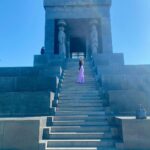 Alisha Prajapati Instagram - Is lilac still in trend or am i late? Monument to the Unknown Hero