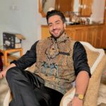 Aly Goni Instagram - Happy Diwali 🪔 ✨ Wearing - @taroobofficial Styled by - @tlmconsultancy