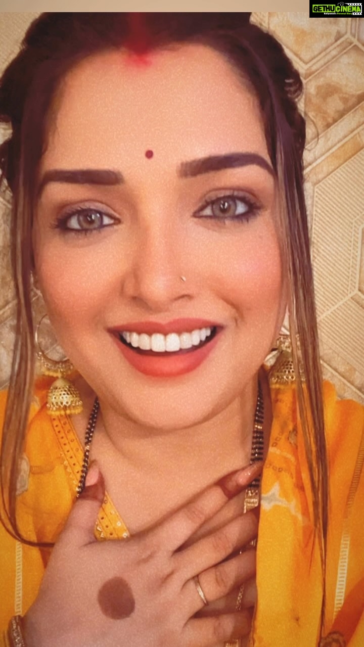 Amrapali Dubey Instagram - Jitiya special 🥰🙏🏻