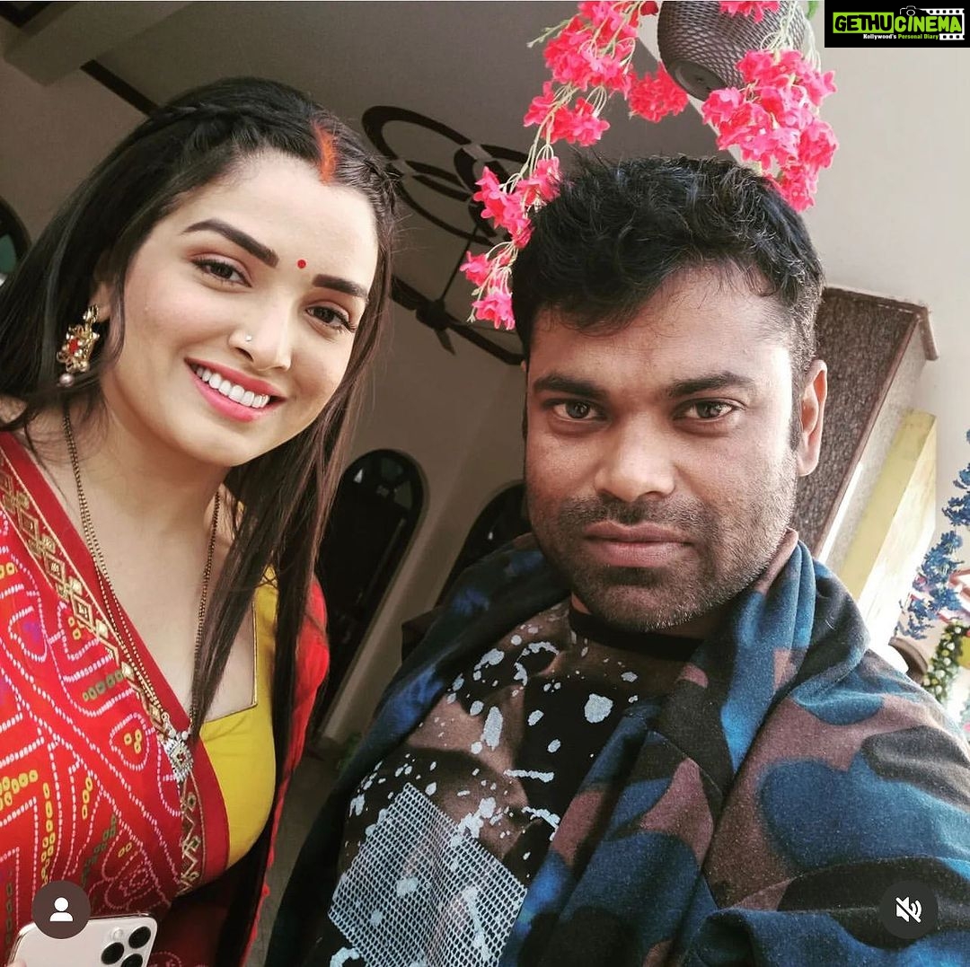 Amrapali Dubey Instagram - Happy birthday @pradeep.p.yadavv ☺️ London, United Kingdom