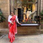 Amrapali Dubey Instagram - Filming in Cambridge with Edwick and Dobby ♥️🥰 #harrypotterfan Cambridge, United Kingdom