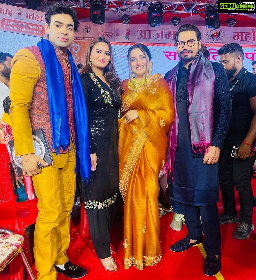 Amrapali Dubey Instagram - Azamgarh Mahotsav ❣️