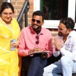 Amrapali Dubey Instagram - सुप्रभात दोस्तों 🥰 मेरे सबसे फेवरेट अभिनेता दिनेश लाल यादव निरहुआ जी और अभिनेत्री अमरपाली जी के साथ नई फिल्म की शुरुआत | आप सभी का प्यार और आशीर्वाद ऐसे ही बना रहे🙏🏻🙏🏻