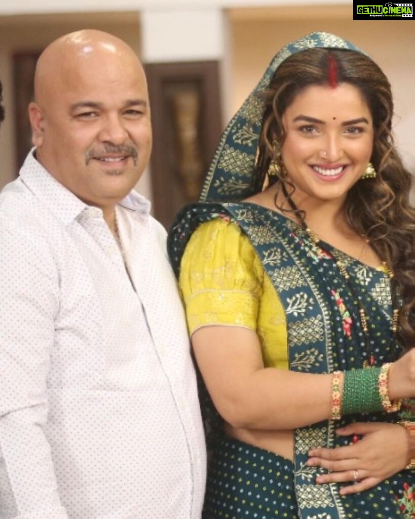 Amrapali Dubey Instagram - Belated happy birthday to the most easy to work with and one of the most learned, sound and patient director of our times 🥰@premanshu23 sir 🙏🏻 Maa Saraswati ki kripa aap par hamesha aise hi bani rahe sir 😍🙏🏻 it’s always an honour and most importantly, a pleasure, to work with you 🙏🏻🥰🫶🏻