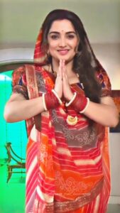 Amrapali Dubey Instagram - भारत माता की जय❤️🙏🇮🇳 @aamrapali1101 @smritiiraniofficial #happyindependenceday🇮🇳 #bharatmatakijai #ammukiiarmy #aamrapalians Follow For More✨️ @nishant._fan_.aamrapali_