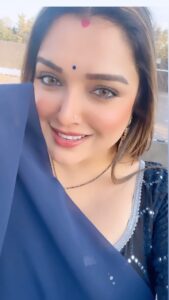 Amrapali Dubey Instagram - 💙🥹