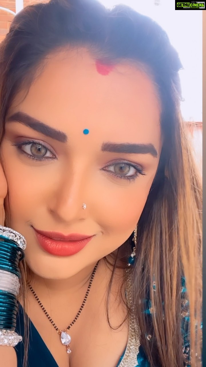 Amrapali Dubey Instagram - 🥀🦚 #hauntedvibes👻😋 #ghoonghatmeinghotala3