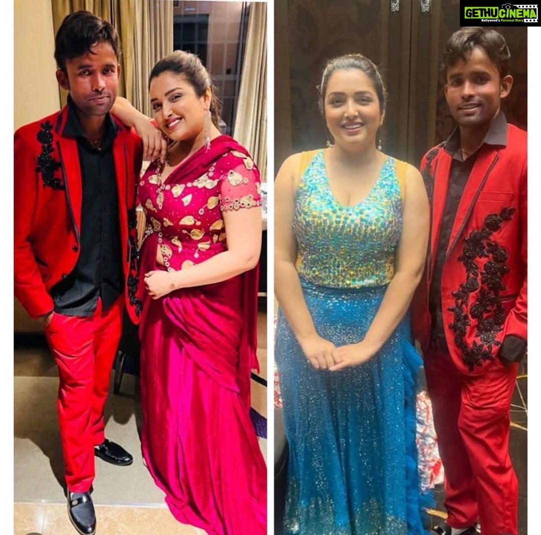 Amrapali Dubey Instagram - Happiest birthday @prasun.y bhai π₯°β₯οΈπ khub khush raho, sukhi raho, dirghayu raho aur apne parivaar ka naam hamesha roushan karo πβ₯οΈ happy birthday π₯°π«Άπ»