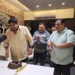 Amrapali Dubey Instagram - @prashantnishant ‘s birthday celebration at @yashifilms.official 🫰🏻 with @abhaysinha181 bhaiya @tiwaripankajkumar bhaiya @dirrajnish ji #vinodgupta ji and @ranjan_sinha_pro ji