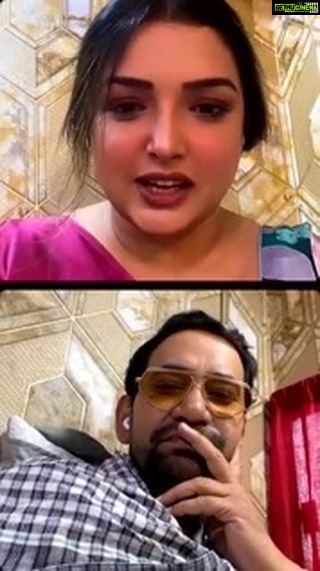 Amrapali Dubey Instagram - Mere husband ki shadi 🥰💋 trailer out now ❣️ @dineshlalyadav @drjrecordsbhojpuri