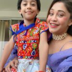 Amrapali Gupta Instagram - Ready for garba@sis