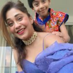 Amrapali Gupta Instagram - Ready for garba@sis
