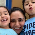 Amruta Khanvilkar Instagram – A #daywellspent at @urivergatekarjat right from their adventure activities to a #hitea with a gorgeous view and then their #whereeverwhenever breakfast we had so much fun 
Thank you for hosting me and my family @urivergatekarjat 
#amrutakhanvilkar #familytime #nirvannurvi 
@aditik26 Rivergate Resort