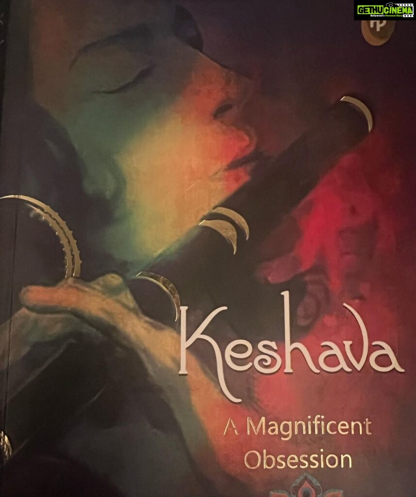 Amruta Khanvilkar Instagram - Firstly let me thank my new friend @bhawanasomaaya for coming into my life and getting along her beloved krishna too … let me tell you I m not a reader but the moment I got my hands on this beauty #keshava I just couldn’t keep this book down … everything about it is absolutely beautiful …. Everything is krishna ( though I won’t be able to reveal much….. simply cos you gotta get your own copy ) now know I have leaped …. I have dived into this vast ocean of #shrikrishna and that there is no coming back Sometimes what you seek is also seeking you Do get a copy of this one which is available on #amazon …. You will thank me Now moving on to the next one #krishnaagodwholivedasaman #ibelieveingodsplan #whatyouseekisseekingyou #heartfelt