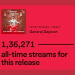 Amruta Khanvilkar Instagram - My heart is full of gratitude thankyou for this #ganarajgajanan @spotifyindia @rahuldeshpandeofficial @memanesanjay @ashishpatil_the_lavniking @savitridhami @tenthunknown_ @sarangsarod #amrutkhanvikar #amritkalastudios #smallwins #celebratingeachmoment