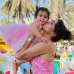 Amruta Khanvilkar Instagram - #happychildrensday #14thnovember @aditik26 #nirvannurvi