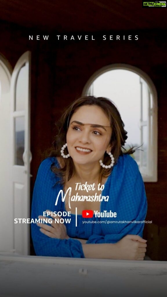 Amruta Khanvilkar Instagram - Here’s an exclusive sneak peek to my new travel series...only for you 🤫 🔗Full episode link in my Bio ! Haven’t watched the episode 1 yet ?? #WatchNow - Streaming exclusively only on my YouTube Channel !! • Presented By: @videowaleengineer & @mgmotorin • Powered by: @boat.nirvana • Co- Powered by: @dabur.meswak #amrutakhanvilkar #travelwithamu #tickettomaharashtra #videowaleengineer #mgmotorIndia #dowhatfloatsyourboat #daburmeswak #roadtrip #travelshow #adventure #maharashtra
