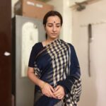 Amrutha Srinivasan Instagram - For someone who had nothing to do with seeing, there was great vision for Seetha. I have ZERO make up on my face, and I see so much of my paati in this picture! @dipti11_official @directorpriya.v @reemaravi8 @kaju_venki16 and @muraliraaman_v sir were there this day, while we tried this look on for Seetha, exactly one year ago today. Time frikkin flies, man. #ananthamonzee5