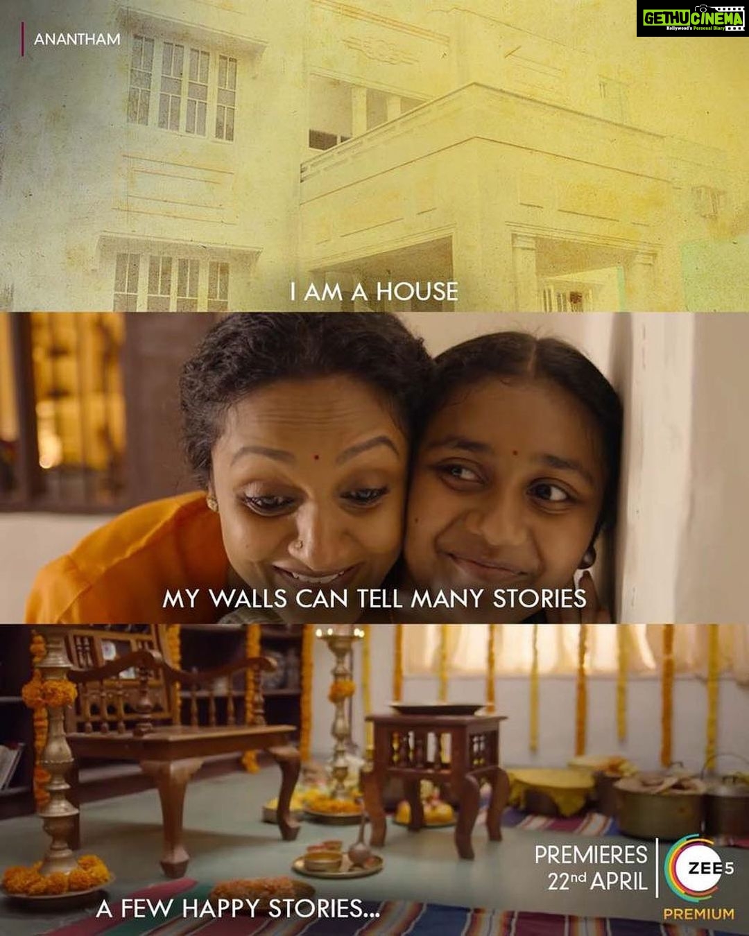 Amrutha Srinivasan Instagram - #Anantham has got a lot of happy stories to tell you all. #AnanthamOnZEE5 premieres 22nd April only on #ZEE5 Watch trailer now : https://bit.ly/Anantham_Trailer #SuvargalSollumKathaigal #AnanthamOnZEE5 #ZEE5Tamil #ZEE5 @joinprakashraj @its_happyunicorn @muraliraaman_v @directorpriya.v @bagath_at @suryarajeevan @sathishsuriyaofficial @a.s.ram @rohinimolleti @johnvijayofficial @varghesemathew71 @arjunan_actor @iaravinthsundar @samyuktha_shan @namita.krishnamurthy @anbu_thasan @amruthasrini @iam_anjalirao @ananthnag24 @actorj.paramguhanesh @actor_vivekprasanna mekharajan @hemachinraj_official04 @jashik_official @vinothkishan @vivek_rajgopal @madhuriwatts @_sairaghul_ @indrajaa_absar @gopalaswamylakshmi @thevinodhini @ananyaramaprasad @george.kora @abishek_joseph @mirnaaofficial @divinedevil11 @jaibala_ @bellukavya @sachusada @k.gopal_actor @anushaswamy @laguparan_ @kavisree2 @krajeevprasad @amrithaklakshmi @kanishka_official123 @savaalram @zee5tamil