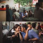 Amrutha Srinivasan Instagram - Everything about documenting these two has been off the usual track of how weddings and wedding-things are made to be, and more in tune with the people they are… and it only made sense to do this part of the shoot in a place close to their hearts, among those that they love dearly :) ⁣ ⁣ Happy anniversary, floofs! ⁣ Thank you for having us around, to witness, partake, document. We love you ♥️⁣ ⁣ Shot by: @dignifiedrepose⁣ ⁣ #simplestories #documentinglove #simplepictures #SweetKarAm ⁣ ⁣