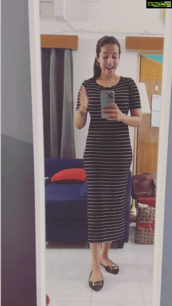 Amrutha Srinivasan Instagram - WEAR.THAT.DRESS. You're saving up for NO REASON AARRGGHH. P.S.: It's ABSOLUTELY, TRUTHFULLY , PRACTICALLY SO NORMAL and okay to be wearing the same five clothes over and over also. Pls normalise repeating outfits (this one's actually something I'm just telling myself ok thanks bye) #adhdproblems #hoardingproblems #marumalarchi