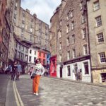 Amrutha Srinivasan Instagram - Possibly my new favourite city in the world after home. Thanks for going on tour and giving me saaku to experience this @evamkarthik 😭♥️ Edinburgh, Scotland