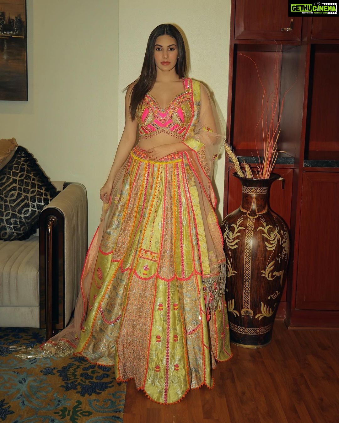 Amyra Dastur Instagram - Rangeela ✨ . . . Wearing @lizpaulofficial Styled by @thenanditakohli Assisted by @_bavleensethi 📸 @portraitshelter Raipur City (Chhattisgarh)