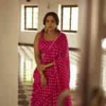 Ananya Instagram - May the Goddess of Wisdom and Knowledge bless you with knowledge and enlighten your soul. Styling : @amritha_lakshmi___ @styledby_al_ Photographer : @yaami____ Mua : @sreegeshvasan_makeupartist Costume : @aydhab Jewellery : @goodwillcollectionskerala Location : @azora.hotels Bts : @__naim.___ #navratri #dandiyanights #festival
