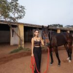 Ananya Rao Instagram - Happy in my own world🥰 #shoot #horse #newme #new #change #pretty #strong #alive #love #happymood #stronghead #peaceful #beauty #beautiful #feelingblessed #prettyhot #ananya #feltpretty #southindiangirls #south #indiangirls #india #instagram #instagood #instadaily #soul #glow #tattoo #tattoos #ananya #twins