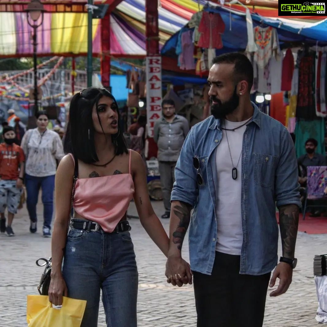 Ananya Rao Instagram - Israeli Pablo X Harley Quinn. Clicks from our date at Dilli Haat during the shoot of IRL. Streaming now on NETFLIX