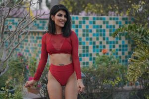 Ananya Rao Instagram - Hey there👋🏻😋

#happy #netflix #livingthedream #livingthelife #bikini #tattoo #irl
