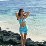 Ananya Rao Instagram - 🧜🏻‍♀️🧜🏻‍♀️🧜🏻‍♀️ #happy #mauritius #vacation #livingthedream #livingthelife #bikini #tattoo #beach