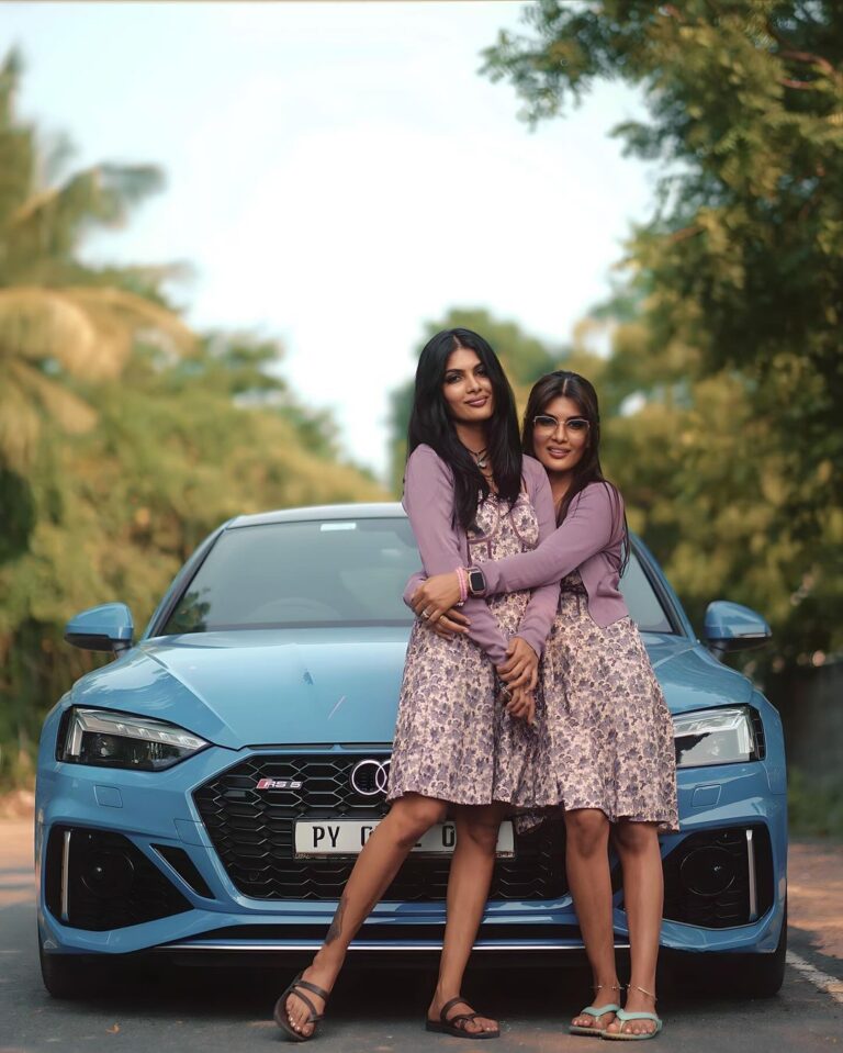 Ananya Rao Instagram - Twining forever 💜 . . . Photography: @sinty_boy ECR