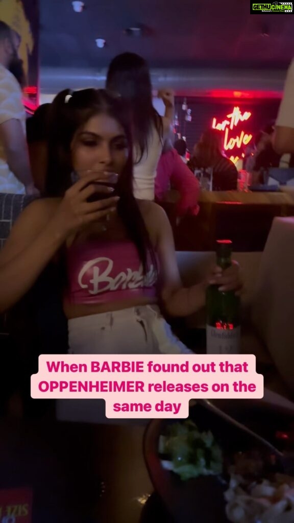 Ananya Rao Instagram - Barbie or Oppenheimer?? 🥺