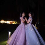 Ananya Rao Instagram – Recreated one of our favourite Barbie movie scene❤️ and this gown from @diademstore.in just made our Barbie princess dream come true❤️
