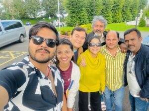 Anara Gupta Instagram - #team 
@dirctorsanjaysrivastava @anaraguptaactress @rakshaguptaofficial @amitshukla1981 @sanjayvermaofficial23 @suryadwivedi7