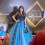 Angela Krislinzki Instagram - About last Night @ibaawards_official Instagram fashionista of the year ‘23. Thanks for this honour.
