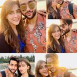 Angela Krislinzki Instagram - Me and bubaa ❤️ @madhav_mahajan Kihim Beach Alibag