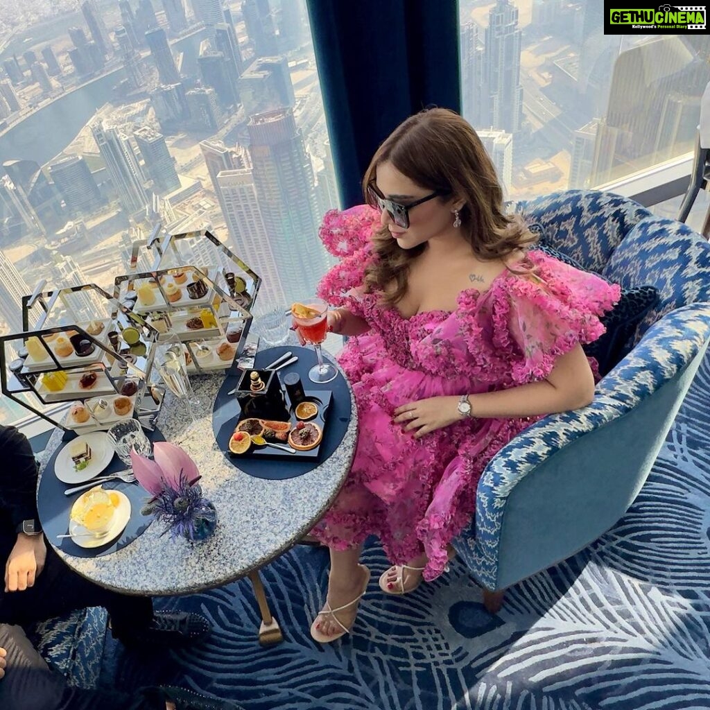 Angela Krislinzki Instagram - There is no top.... At.Mosphere @ Burj Khalifa