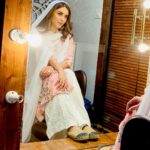 Angela Krislinzki Instagram - Shooting for Bholenath by @kakamusic directed by @arvindrkhaira makeup by @passirajan ... what a wonderful team... Chandigarh, India