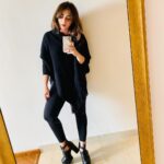 Angela Krislinzki Instagram – The iconic mirror selfie’s… glad they are back 💕 Chandigarh, India