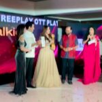 Angela Krislinzki Instagram - Such a honour to receive such a prestigious award... Dadasaheb phalke icon awards film- Most versatile Actress... #blessed #dadasahebphalkeiconaward